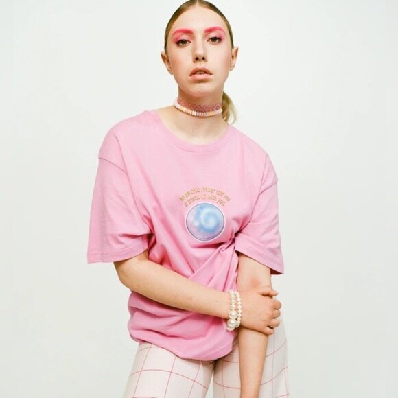 In Private Bianca's T-Shirt in Pink - Picture 3 of 8